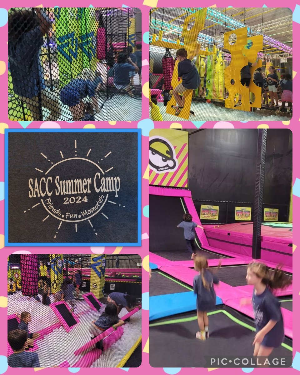 MissMcEleneyK's tweet photo. Such a FUN afternoon  @UrbanAirPark for our @CherryHillSACC campers!! 🎉❤️💜#tripday #makingmemories https://t.co/lpImfJahW1