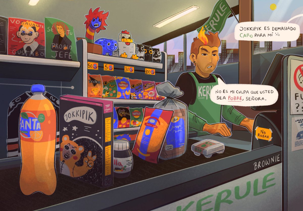 brwNi3's tweet photo. Auron explotador en su supermercado clasista https://t.co/JzNC9CovUu