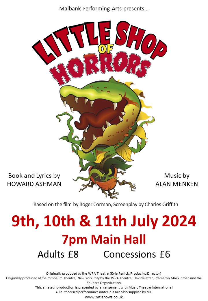Tickets on sale from student service and reception