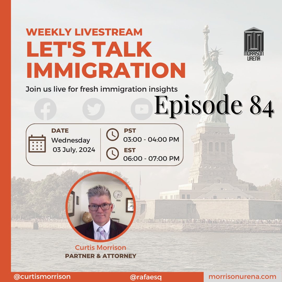 Join Curtis Live - at 3pm PST (6pm EST)