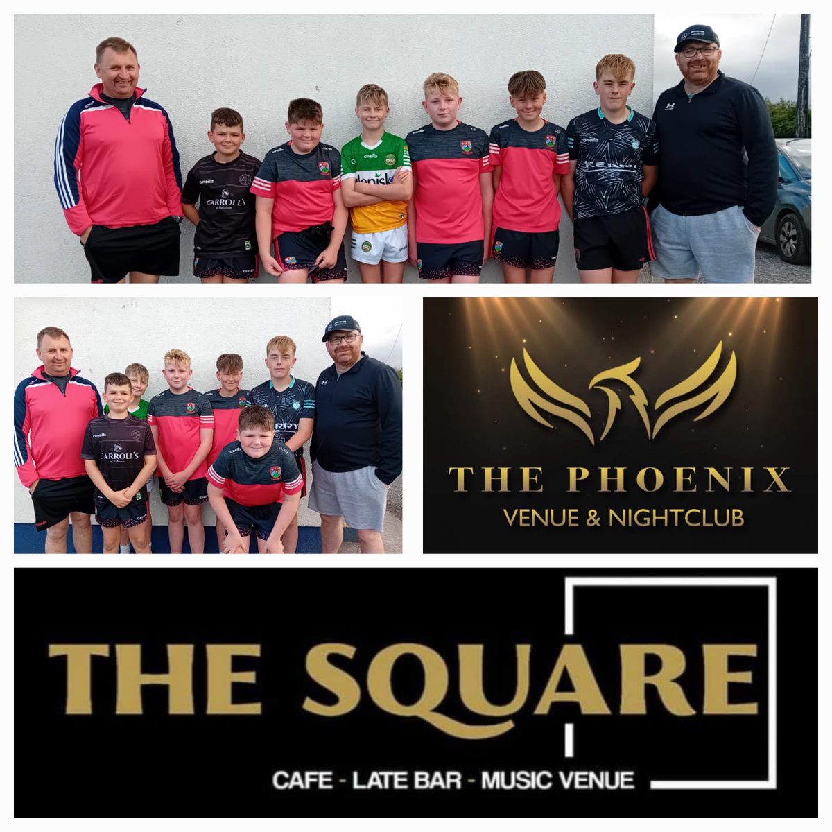 Thank you to Kieran Conroy from The Square Cafe for kindly sponsoring shorts and socks for Na Fianna U13s League Final. We've been so well supported by Kieran down through the years in all age groups. It's much appreciated.