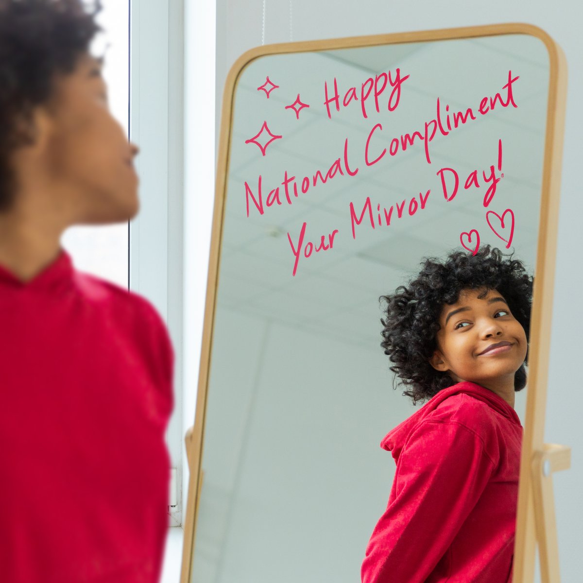 LightfullyBH's tweet photo. "You yourself, as much as anybody in the entire universe, deserve your love and affection." – Sharon Salzberg

✨❤️Happy #NationalComplimentYourMirrorDay ❤️✨ https://t.co/OZl7HtSWZs