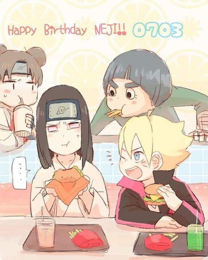 Happy Birthday uncle 🎂🥳🎉
<a href="/HyugaNejiBlack/">☯️ Neji Hyuga Byakugan ☯️</a> <a href="/RockLeeMe/">💪 ROCK LEE 💪 (Bestia Verde)</a> 
#ReporteShinobi #BorutoTwoBlueVortex