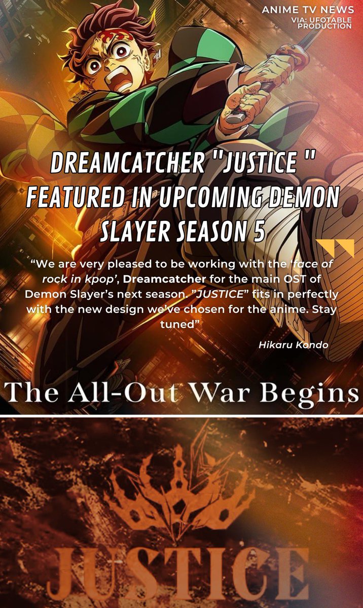 mistyfriz's tweet photo. OMGGG GUYS DREAMCATCHER JUSTICE IN DEMON SLAYER’S NEXT SEASON ??????? 😳 https://t.co/IpZkxZ0JZ9