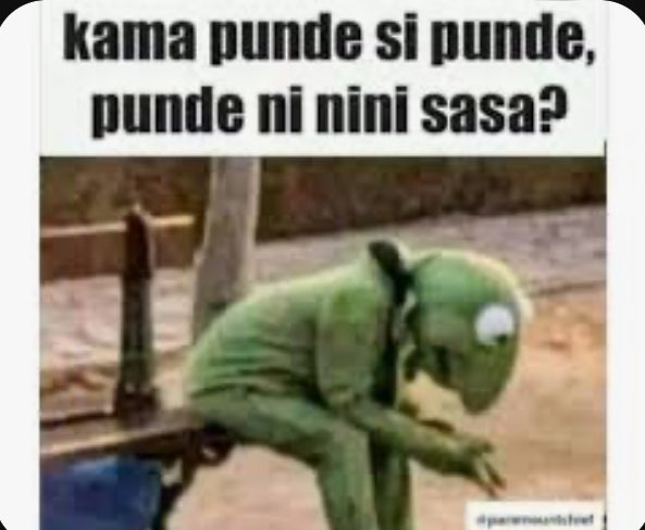 Binamu_D's tweet image. Punde ni nini?