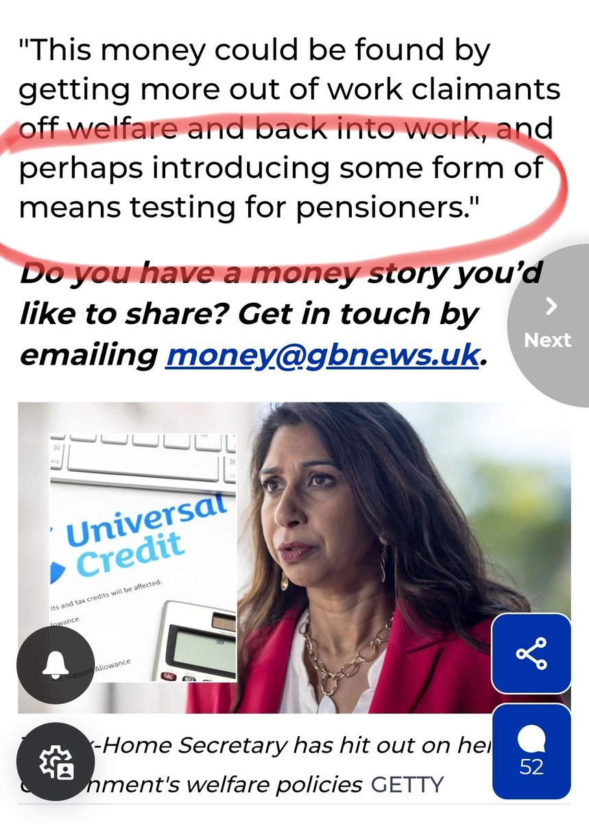 Dr_Bekka_UK's tweet image. The Tories are putting through powers to spy into our bank accounts. Why? Because they plan to means test the state pension to make it like other benefits. If you have £16k + in savings then you don't get a pension. MP Suella Braverman has said it out loud. #GeneralElection2024