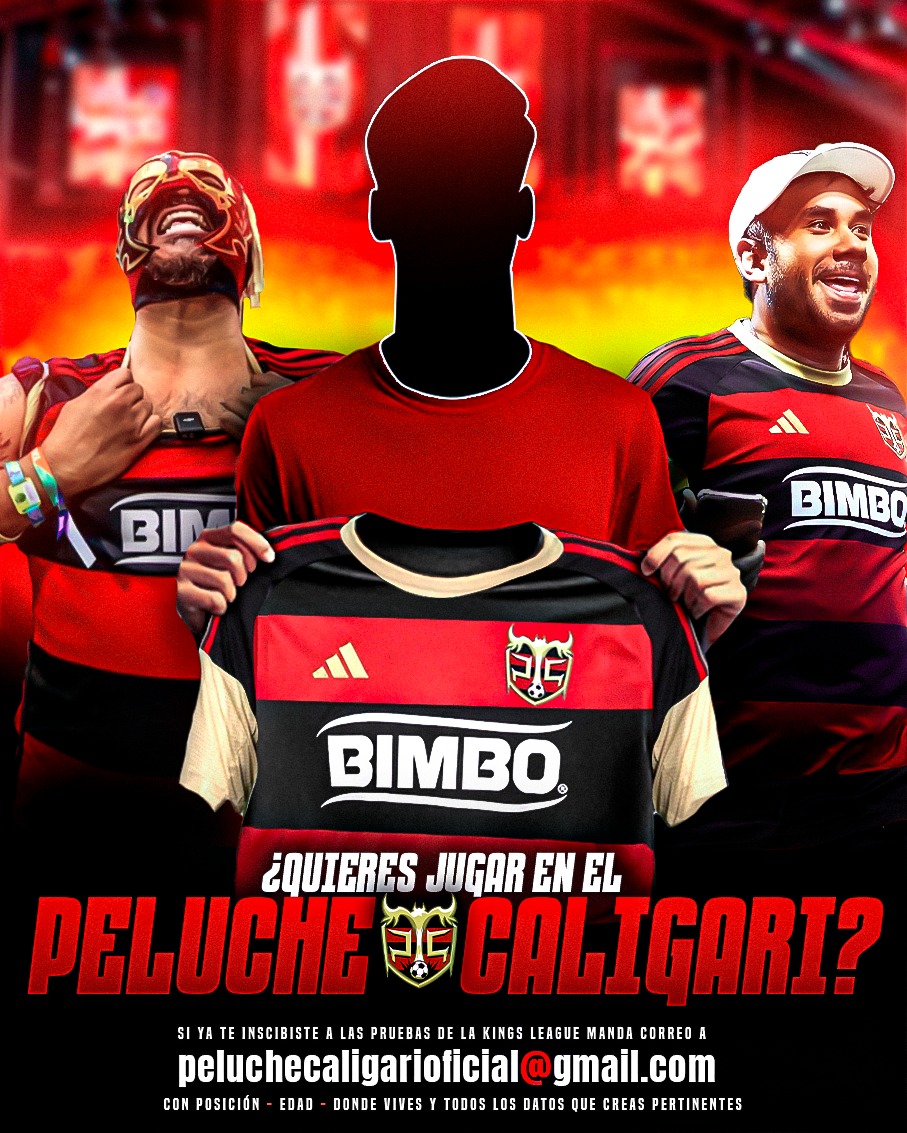 Peluche Caligari tweet media