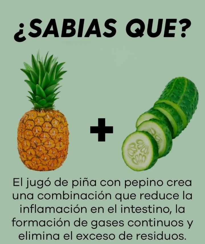 ✨🍉🥥🌱☀️Tip Salud☀️🌱🥥🍉

✨🍒¿SABÍAS QUÉ?🍒✨

🌟Si te gustó: Dale ❤️ Comparte🔄 y comenta 💬. Muchas gracias 🙏