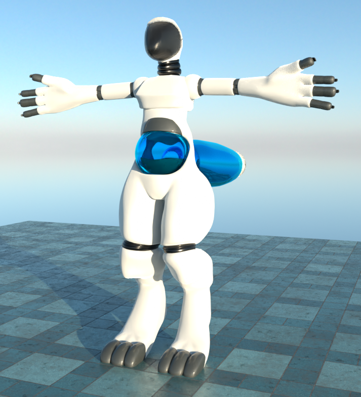 WIP of abasemesh I've been working on to make my own Aquapot and some adopts, finished just in time to see <a href="/LOAFEVR/">LOAFE</a>'s VRChat model finished as well! Been having a ton of fun with this project, and I just adore the species concept.

Aquapots by <a href="/Yavh13/">Yav - COMMISSIONS CLOSED</a>!

#Blender #B3D #Furry