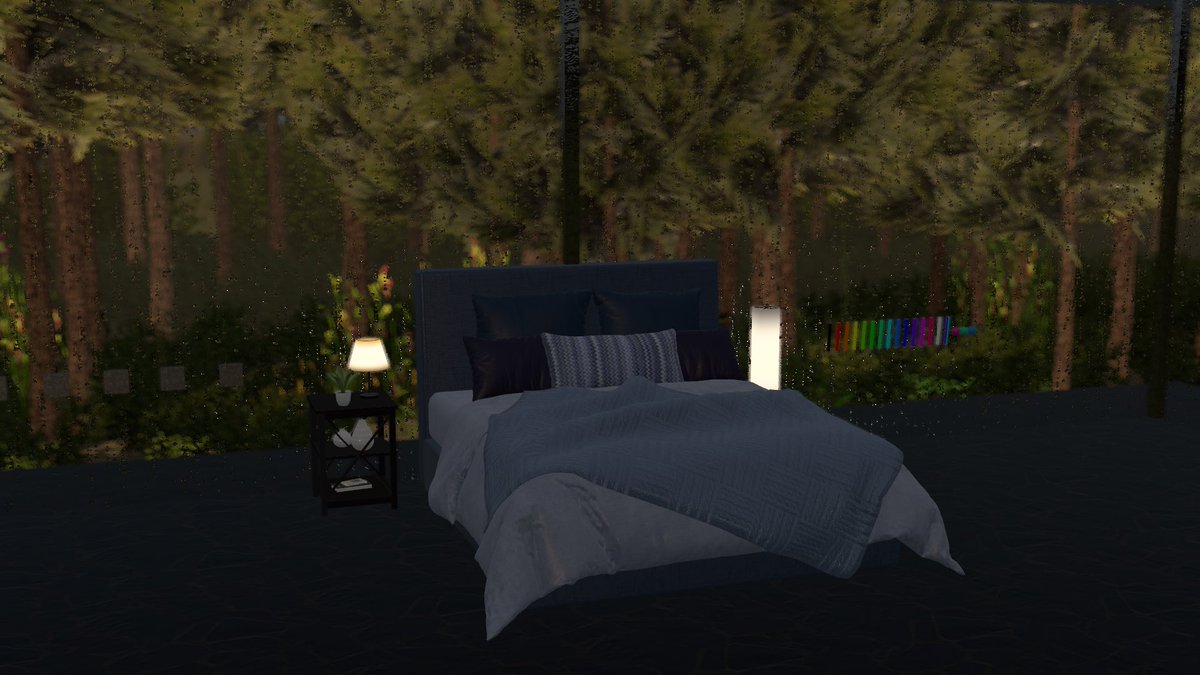 Moyupvq's tweet photo. New VRChat map released!
This time the theme of the map is forests and rain.
You will enjoy a moment of peace in a room！
Map name：Forest of Rain 森之语 https://t.co/qTk36E5BSI
