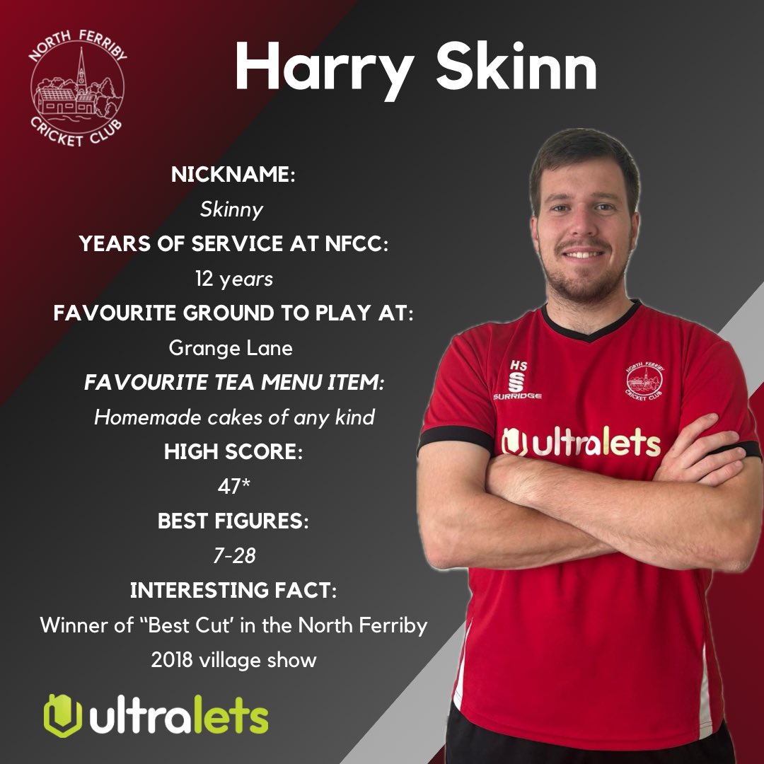 He’s one of our own……

Meet Harry, a product of our ever fruitful junior setup and now a piece of the furniture in our bowling attack with his lighting pace and skill to place it on blue every time 🏏