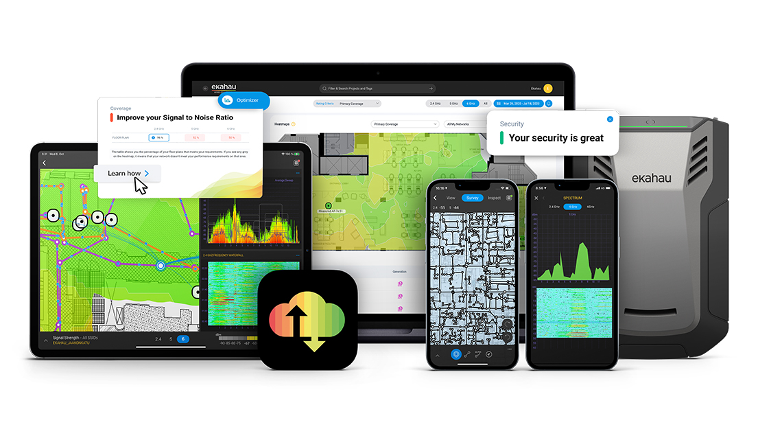 ekahau's tweet photo. Ready to put an end to bad Wi-Fi once and for all? Our experts give weekly live demos of our products: Learn more and ask questions about how to build and maintain high-performing Wi-Fi networks. Request a demo: https://t.co/a35AWoO3MJ https://t.co/Wq5NVTxDLD