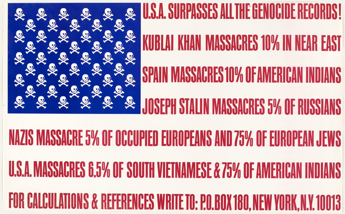 Colby Chamberlain (@clbychamberlain) on Twitter photo Apropos of nothing, here’s George Maciunas’s “U.S.A. Surpasses All the Genocide Records!” (ca. 1966) to mark that “Fluxus Administration: George Maciunas and the Art of Paperwork” comes out next week. <a href="/UChicagoPress/">UChicagoPress</a> Apropos of nothing, here’s George Maciunas’s “U.S.A. Surpasses All the Genocide Records!” (ca. 1966) to mark that “Fluxus Administration: George Maciunas and the Art of Paperwork” comes out next week. <a href="/UChicagoPress/">UChicagoPress</a>
