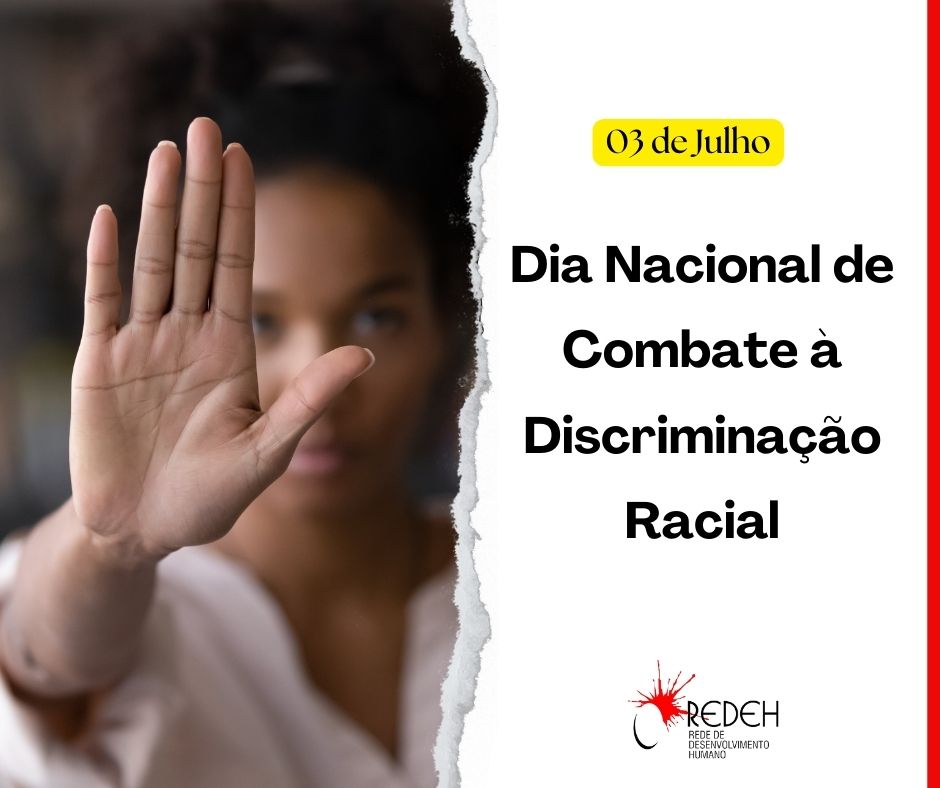 Redeh_RJ's tweet photo. Racismo a gente não tolera, racismo a gente combate!!
E nós, da REDEH, reafirmamos o nosso compromisso diário com a luta antirracista. https://t.co/nbqQKAzho5