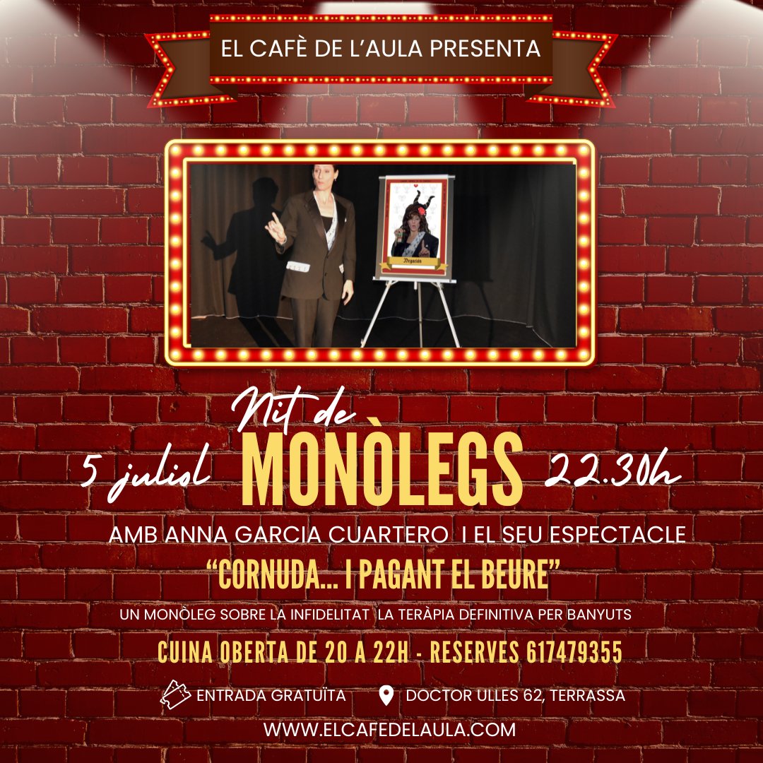 El Cafè de l'Aula tweet media