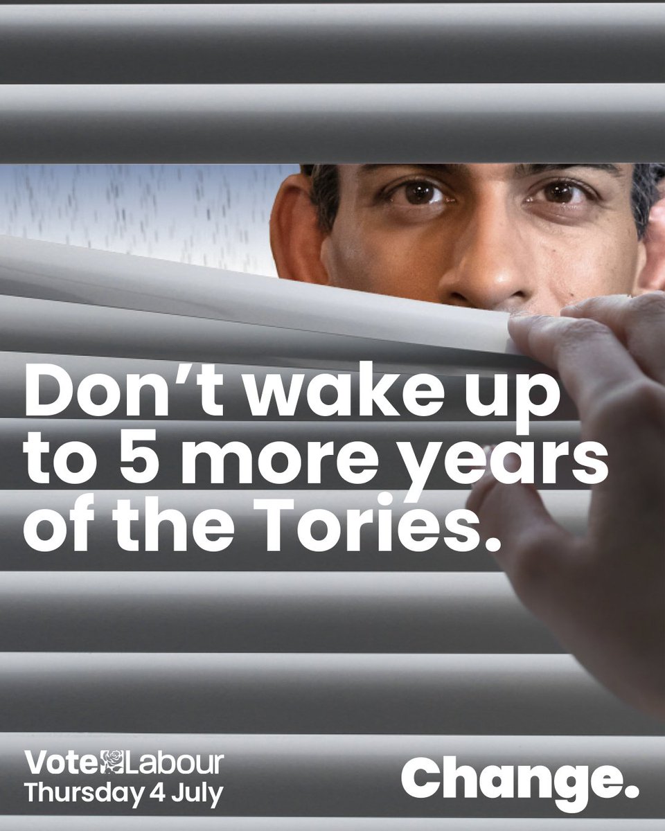UKLabour's tweet photo. Is this what you want to wake up to tomorrow?

Change will only happen if you vote Labour today. https://t.co/LNTJBfztPO