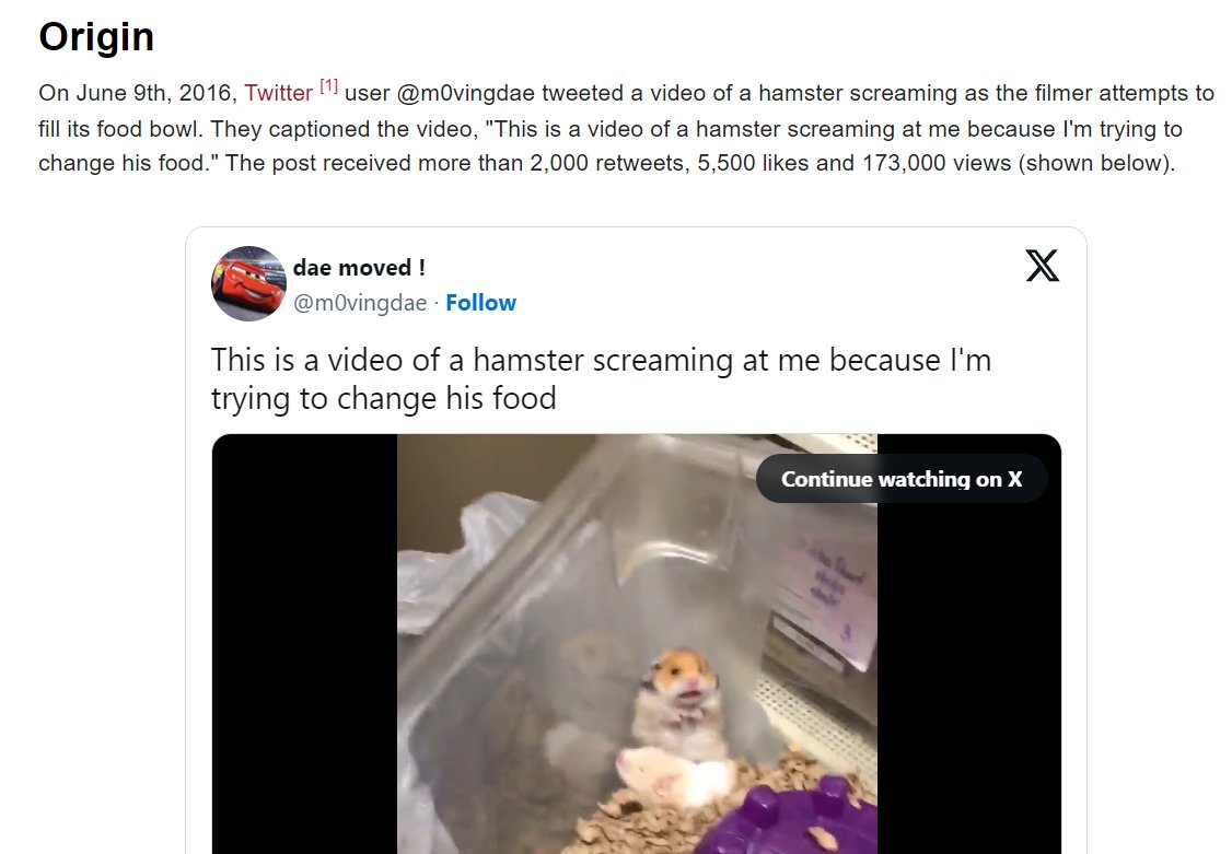 Hamster Screaming tweet media
