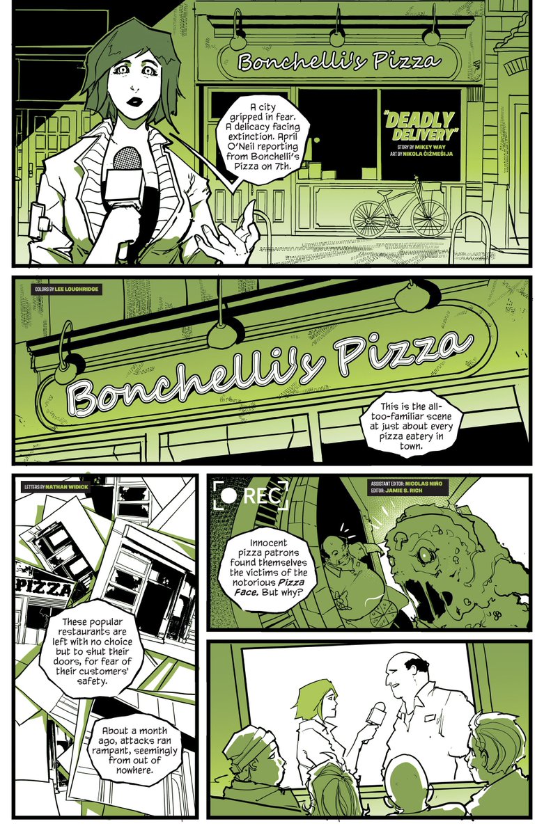 In case you missed it, last month I had a short TMNT story with Mikey Way and Lee Loughridge!!