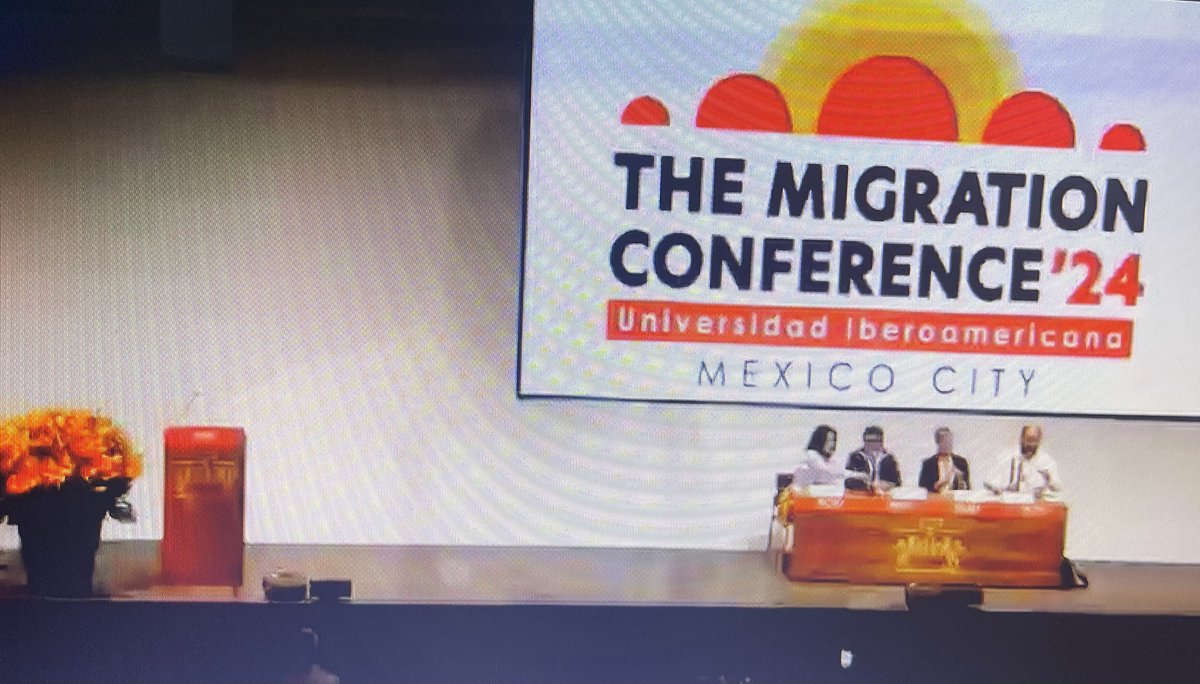 SalvadorScobar's tweet photo. Contundente explicación de la realidad migratoria en #México , por parte del doctor @EmilioAlvarezI . #Themigrationconference2024 . ¡México NO es el tercer país seguro! Los grandes peligros: #ElDarien y #México. https://t.co/X4GLEe2PBe