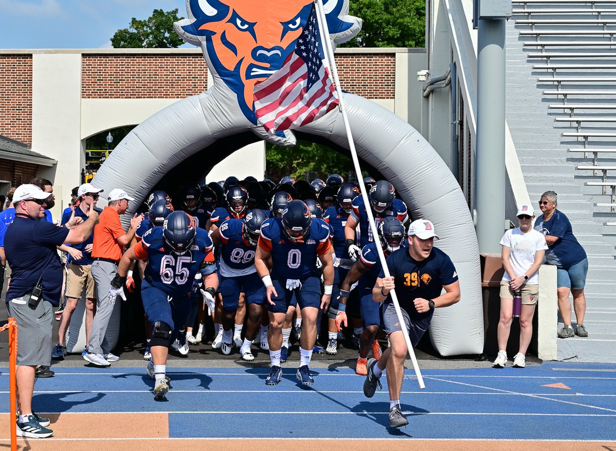 #TBT to our recent flag-bearers! Who will lead us out of the tunnel with Old Glory this fall? 🇺🇸 Happy #FourthOfJuly ! 🎆

#ACT