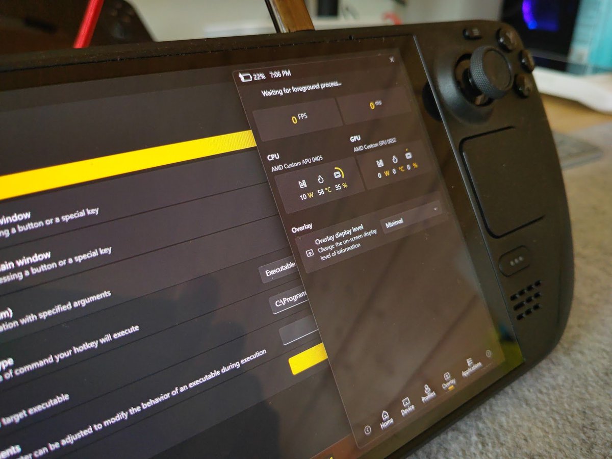 BenjaminLesueur's tweet photo. I've been extensively working on #HandheldCompanion UI and new set of features, including a whole new Hotkey engine and improved Quicktools experience. Can't wait to share the forthcoming releases. https://t.co/pUj7B6c3vF