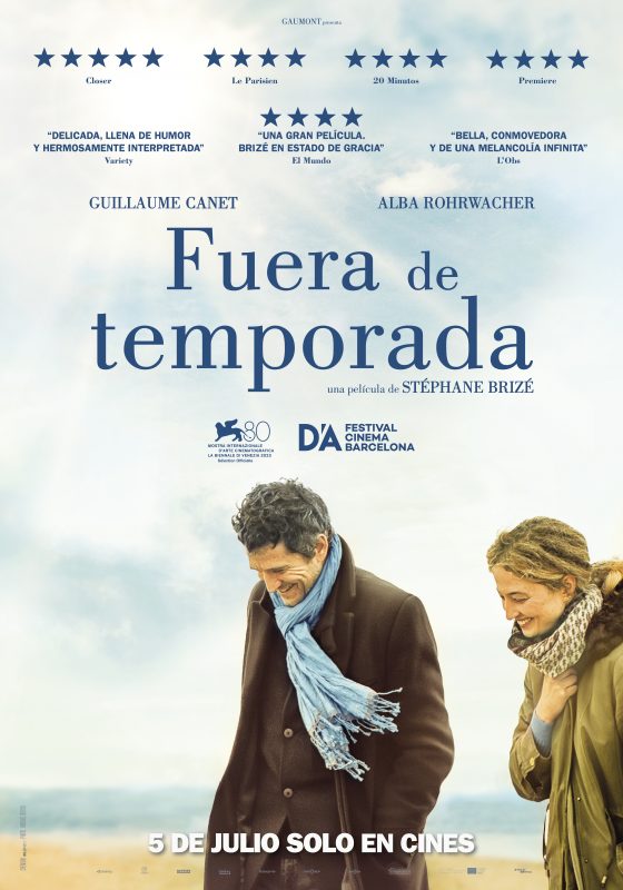 duplex_cinema's tweet photo. FORA DE TEMPORADA a partir deste venres. Novo filme de Stéphane Brizé con Guillaume Canet e Alba Rohrwacher! ✍️Unha auténtica lección de delicadeza ★★★★ El Mundo https://t.co/P42DbDs2L0… #ferrol #cinemafrancés #VOSE #albarorwacher #outofseason #outofseasonfilm #audescmobile https://t.co/Iau7FzU38x