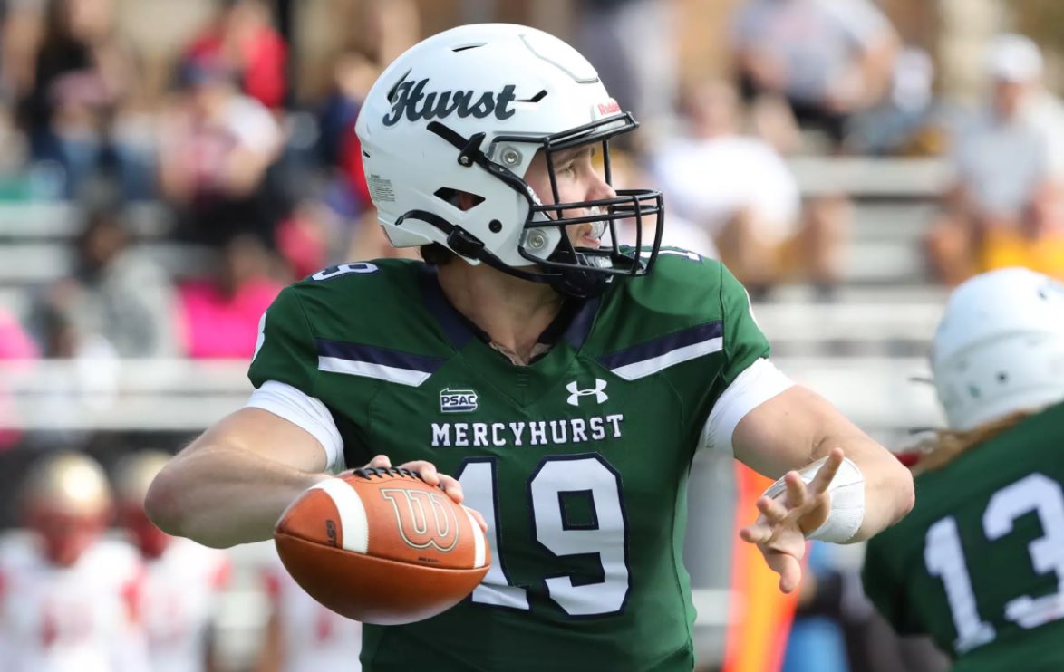 After a great talk with <a href="/CoachSydeski/">Thomas Sydeski</a> i’m blessed to receive a D1 PWO from <a href="/MercyhurstFB/">Mercyhurst Football</a>