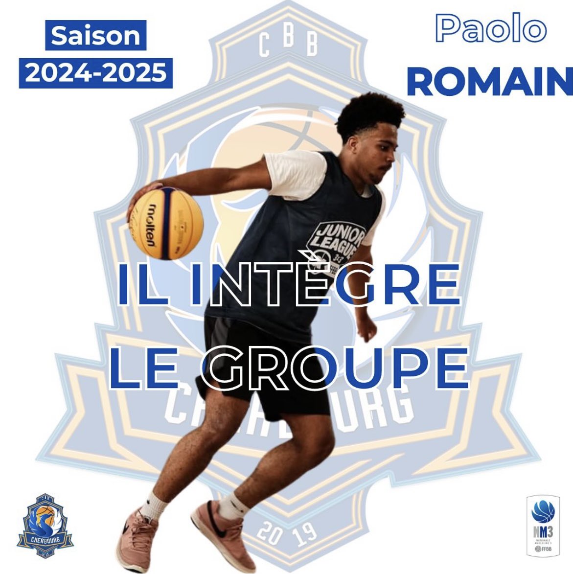 𝐄𝐟𝐟𝐞𝐜𝐭𝐢𝐟 𝐍𝐌𝟑 𝐬𝐚𝐢𝐬𝐨𝐧 𝟐𝟎𝟐𝟒-𝟐𝟎𝟐𝟓 ⚪️🔵

Enfant du club, Paolo intégrera le groupe NM3 dès la saison prochaine. Très investi lors des entraînements NM3 la saison dernière, Paolo mérite pleinement son intégration dans le groupe.

Blue Team