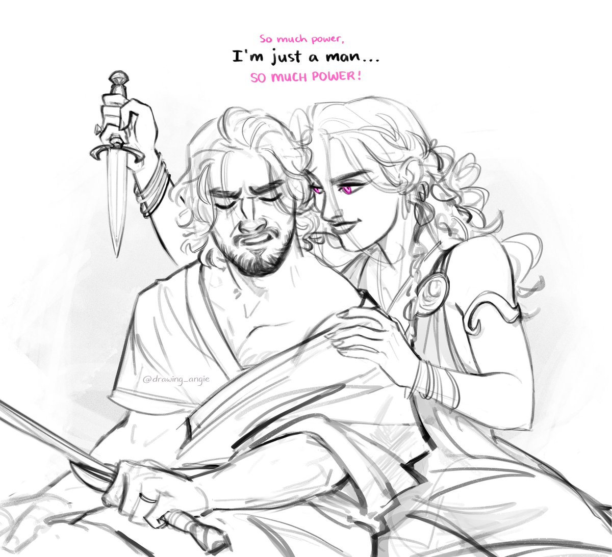 There is so much power… SO MUCH POWER!💕
Odysseus &amp; Circe <a href="/JayHerrans/">Jorge Rivera-Herrans</a> #epicthemusical