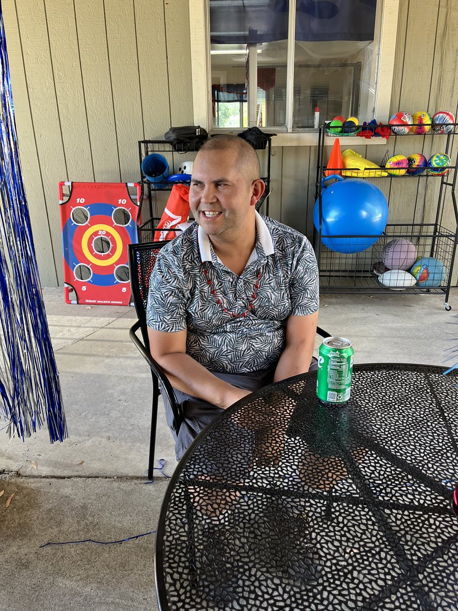 callprogram's tweet image. 4th of July BBQ for our residents and staff! 🇺🇸