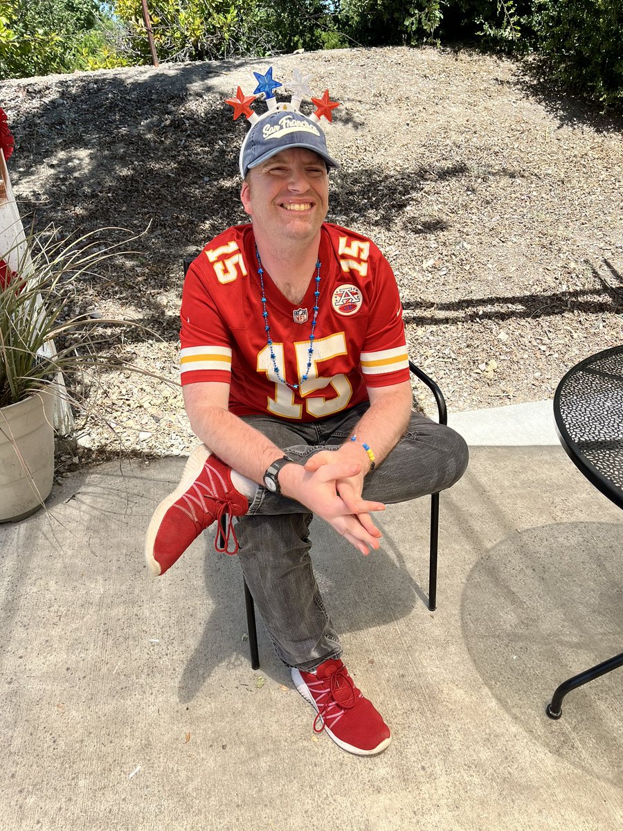 callprogram's tweet image. 4th of July BBQ for our residents and staff! 🇺🇸