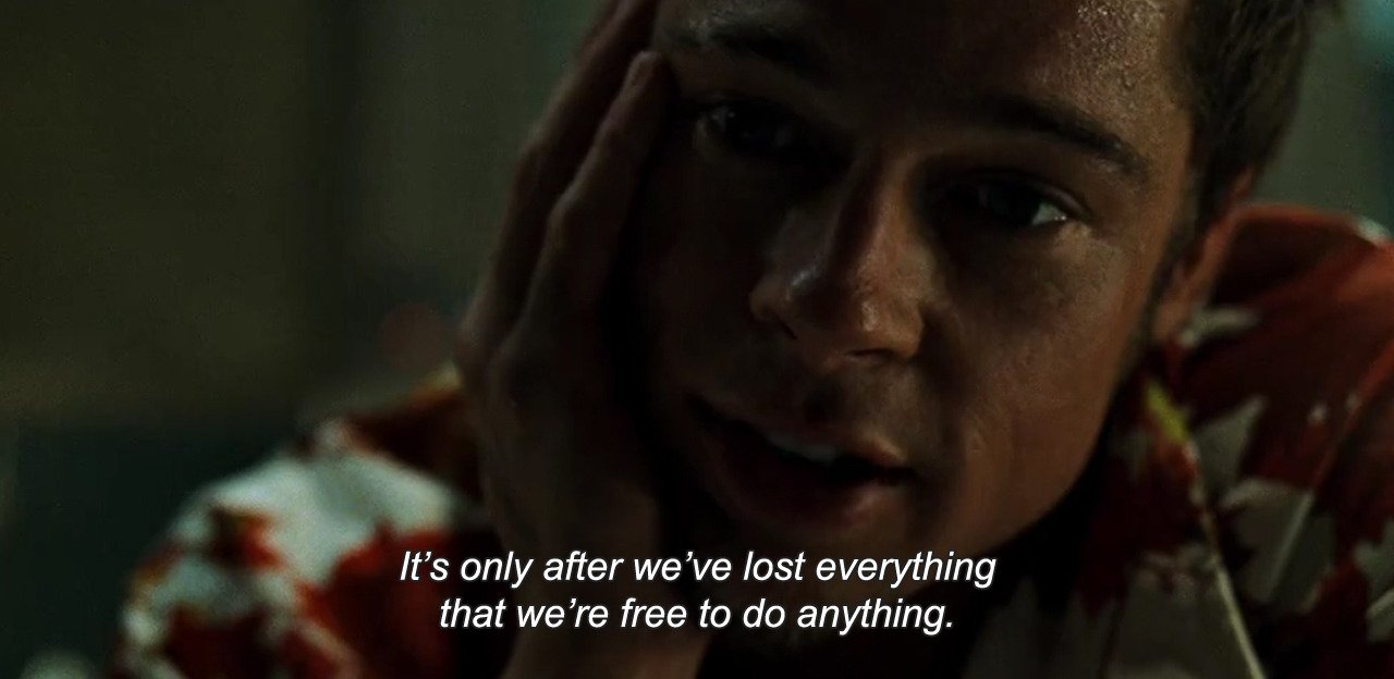 Bran the Builder on X: "“I lost everything, Osha. But when you lose everything… that's when you're finally free.” hmm....sounds familiar. Qimir is Tyler Durden, confirmed. 😏 #TheAcolyte https://t.co/ViTZ7REaW3" / X