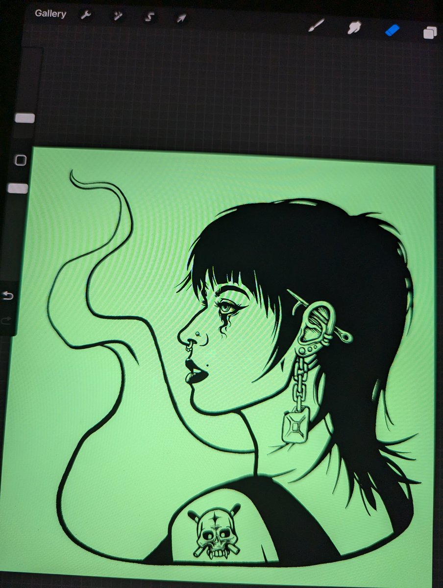Don't often share unfinished work, but here's a rare semi clean sketch, WIP
#Procreate #sketch #wipart #WIP #WIPs