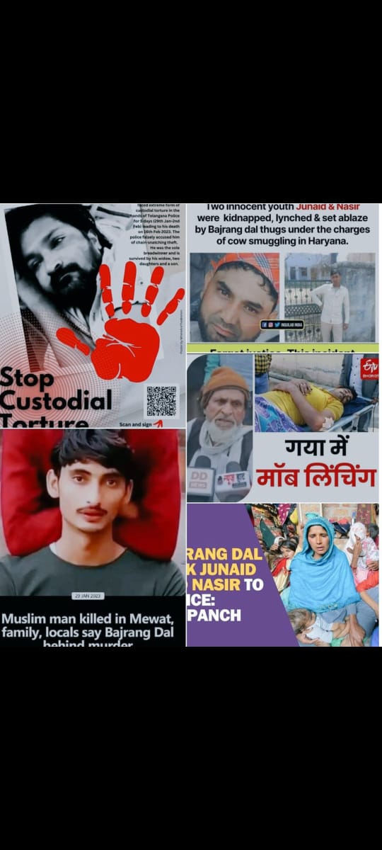 AhmadRazakhano1's tweet photo. #StopMoblynching https://t.co/il93QSk5bt