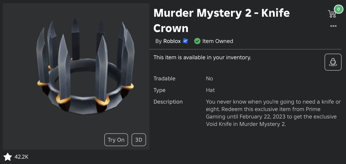 🎉MM2 Crown Code Giveaway

✏️To enter:
- Follow me ( <a href="/aventodev/">Avento</a> )
- Like and Retweet this post
- Comment your username

⏰Winner gets picked in 24 hours. Good Luck!
#Roblox #RobloxDev #RobloxUGC #robloxgiveaway #robloxcode