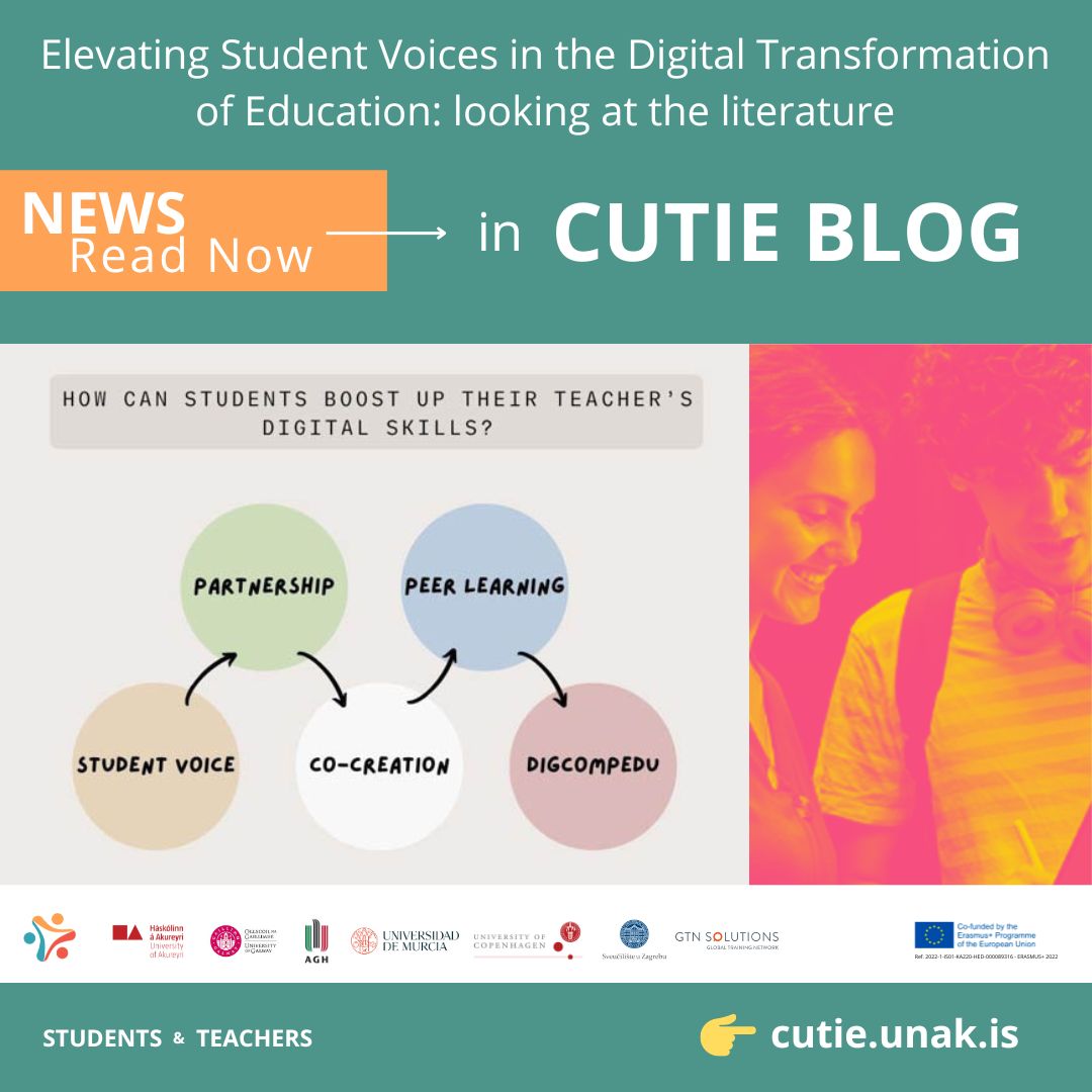CUTIE Project (@cuteproject_eu) on Twitter photo 📒CUTIE Blog: find out how CUTIE's WP3 Literature Review Process has been conducted to identify gaps and good practices of student participation by co-creation or partnership with teachers cutie.unak.is/news-1/blog-de…… 📷A very interesting journey is waiting for you. Don't miss them! 📒CUTIE Blog: find out how CUTIE's WP3 Literature Review Process has been conducted to identify gaps and good practices of student participation by co-creation or partnership with teachers cutie.unak.is/news-1/blog-de…… 📷A very interesting journey is waiting for you. Don't miss them!