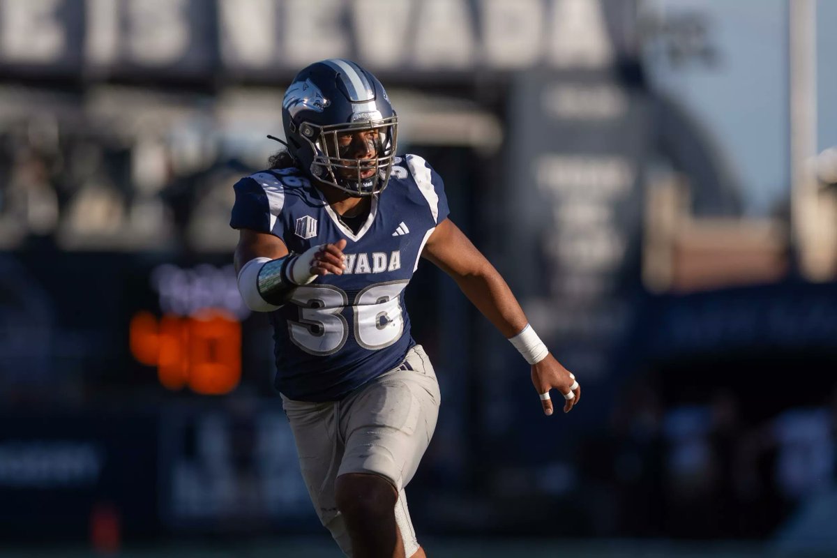 HERO Sports (@herosportsnews) on Twitter photo 🔸#CFB G5 Spotlight🔸
Nevada LB Tongiaki Mateialona (<a href="/t_mateialona11/">naki</a>)
-2024 fifth-year
-6-1, 232 lbs
-All-Mountain West honorable mention
-54 tackles, 2 forced fumbles, 2 TFLs, and 1 sack in 2023
📸<a href="/NevadaFootball/">Nevada Football</a>
<a href="/CoachChoateFB/">Jeff Choate</a> <a href="/IoaneNoQuestion/">Kane Ioane</a> <a href="/ParkerEHenry/">Parker Henry</a> 🔸#CFB G5 Spotlight🔸
Nevada LB Tongiaki Mateialona (<a href="/t_mateialona11/">naki</a>)
-2024 fifth-year
-6-1, 232 lbs
-All-Mountain West honorable mention
-54 tackles, 2 forced fumbles, 2 TFLs, and 1 sack in 2023
📸<a href="/NevadaFootball/">Nevada Football</a>
<a href="/CoachChoateFB/">Jeff Choate</a> <a href="/IoaneNoQuestion/">Kane Ioane</a> <a href="/ParkerEHenry/">Parker Henry</a>