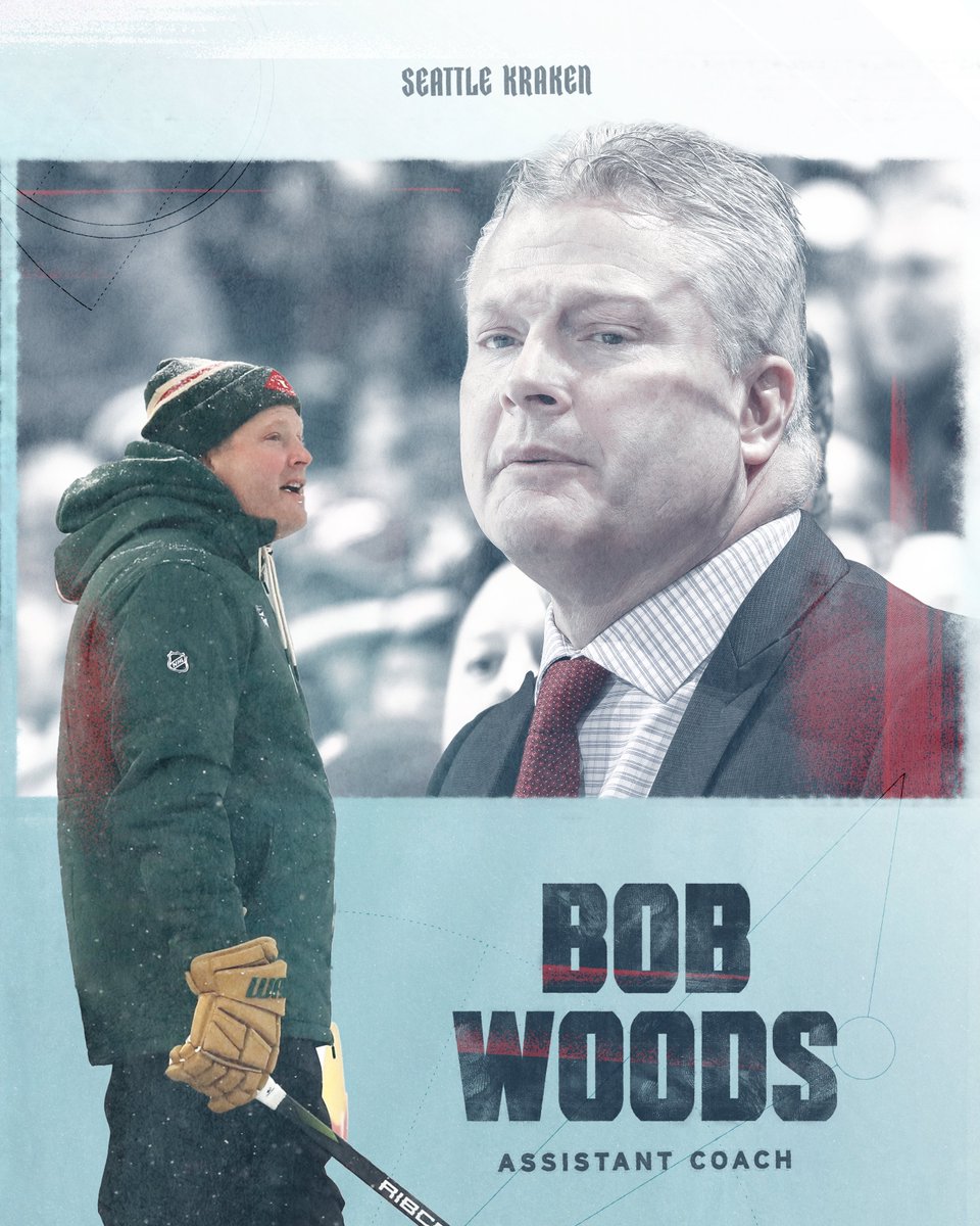 SeattleKraken's tweet image. THIS JUST IN!

The #SeaKraken have added Bob Woods and Jessica Campbell to Dan Bylsma’s staff as Assistant Coaches → bit.ly/AssistantCoach…