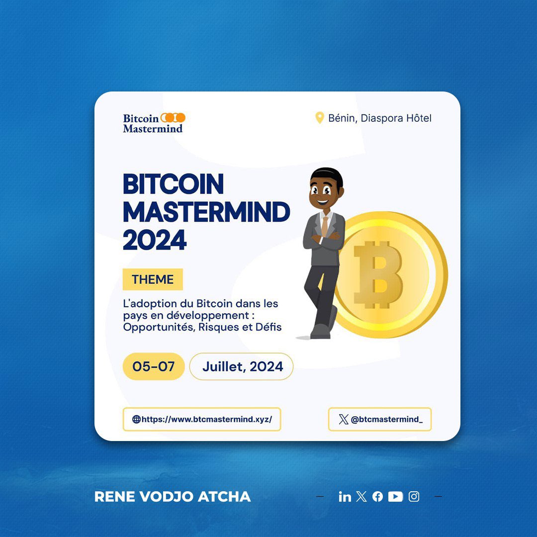 RenevodjoAtcha's tweet photo. Des activités pour vous déconnecter ou encore réseauter en juillet 2024

Chaque mois offre des possibilités de déconnexion.

Je vous propose quelques activités auxquelles vous pouvez prendre part pour réseauter et vous déconnecter.

On se coince où ? 

#Deconnexion #Networking229 https://t.co/4Gm2uJwWyN