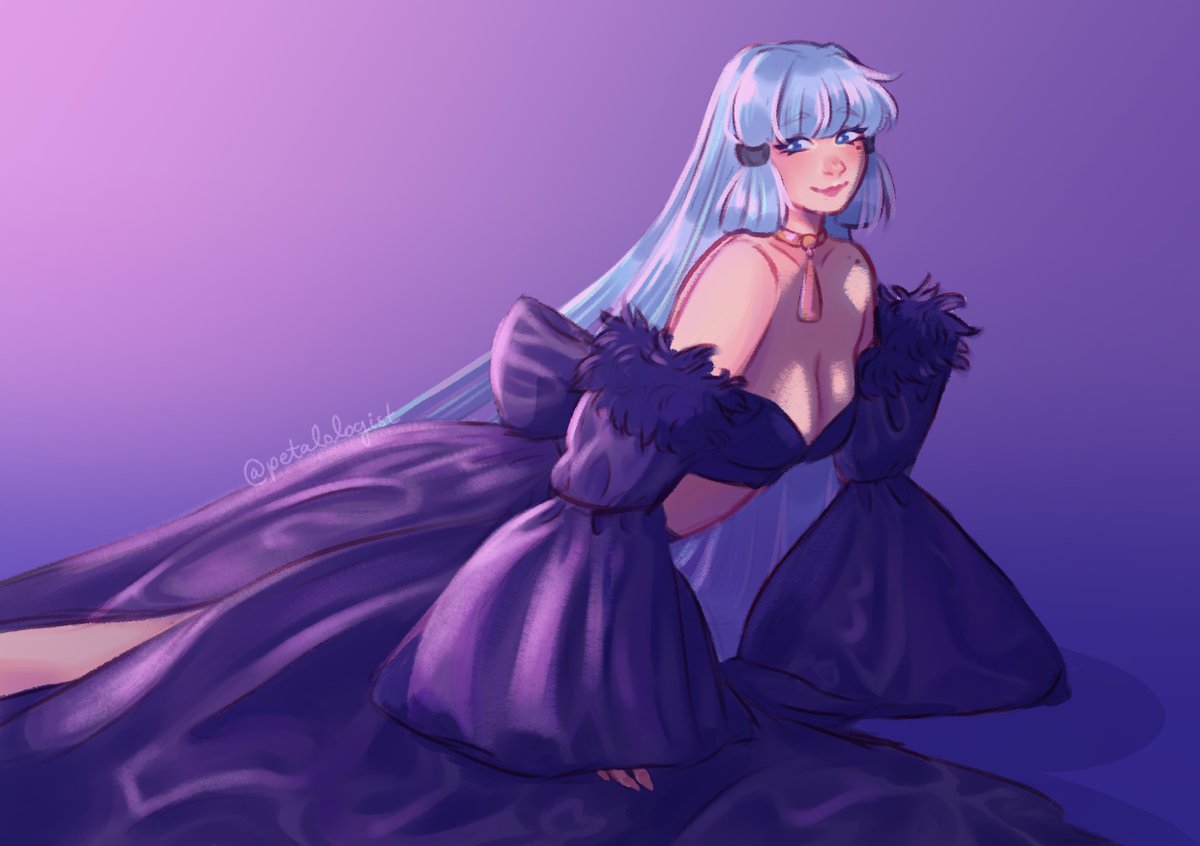 petalologist's tweet image. clothing study + my fav princess 
#kamisatoayaka