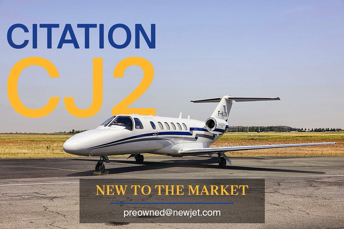 NewJetIntl's tweet photo. 2004 Citation CJ2, now available on the market!
Highlights:
- 5,980 hours/4,940 cycles
- Fresh 2024 Interior &amp; Paint refresh
- Recent DOC 10 Inspection
- Equipped with 2 Garmin 530
- Universal UNS
- Steep Approach Capability
For more information contact us at:
Preowned@newjet.com https://t.co/BpcKz12WTj