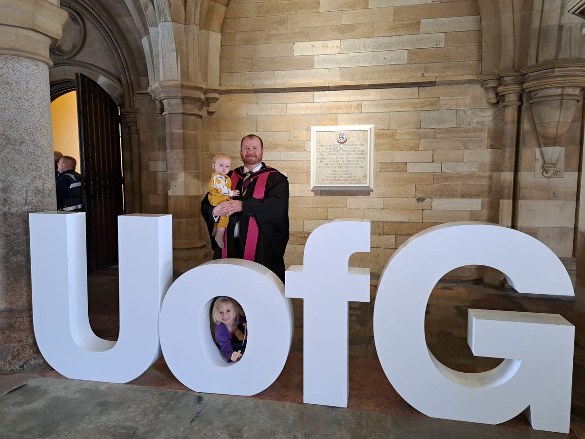 Ross Dolan (@ross_d_dolan) on Twitter photo Really nice to finally attend my PhD graduation just over 3 years after my viva (COVID grrr). My kids seemed to enjoy themselves or was that the bribery ice-cream. One of life's eternal mysteries. <a href="/grisurgery/">Surgery Glasgow Royal Infirmary</a> <a href="/donnymac56/">Donald McMillan</a> <a href="/laird_barry/">Barry Laird</a> <a href="/UofGMVLS/">UofG MVLS</a> <a href="/Caleycachexia/">Caledonian Cachexia Collaborative</a> Really nice to finally attend my PhD graduation just over 3 years after my viva (COVID grrr). My kids seemed to enjoy themselves or was that the bribery ice-cream. One of life's eternal mysteries. <a href="/grisurgery/">Surgery Glasgow Royal Infirmary</a> <a href="/donnymac56/">Donald McMillan</a> <a href="/laird_barry/">Barry Laird</a> <a href="/UofGMVLS/">UofG MVLS</a> <a href="/Caleycachexia/">Caledonian Cachexia Collaborative</a>