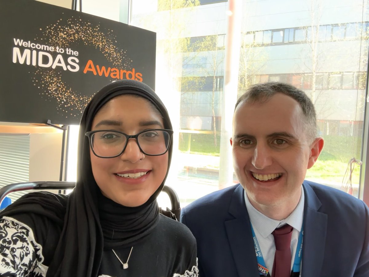 NeilCarrMPFT's tweet photo. Unfortunately Zaynab was unable to make the presentation due to clinical commitments -  huge congratulations on being awarded joint winner in the category of Equality, Diversity&amp;Inclusion Champion of the Year in the NHS England Midlands Inclusivity&amp;Diversity Award Scheme (MIDAS) https://t.co/8FTZ70QKBx