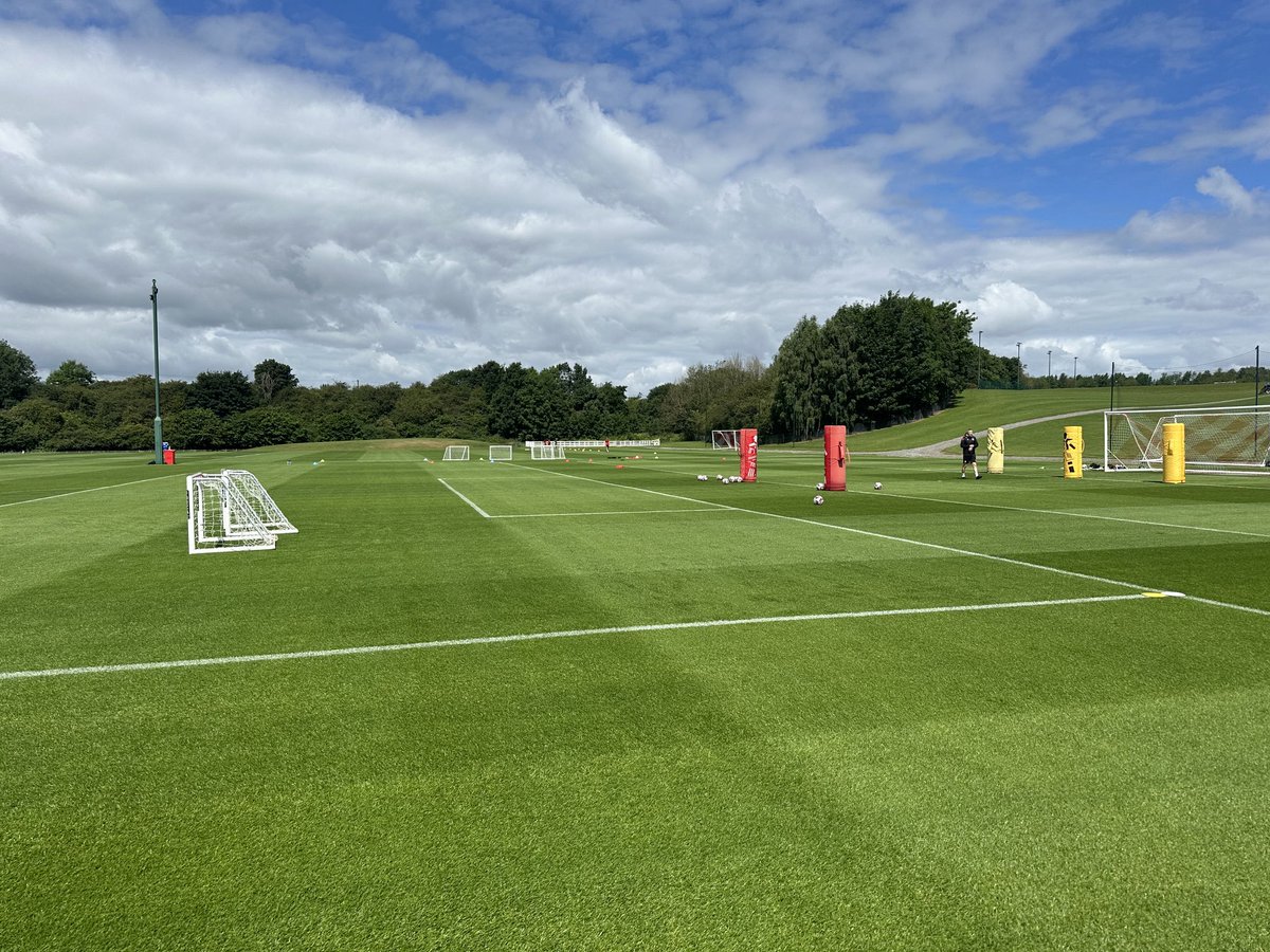 The hybrid pitches at Middlesbrough training ground really coming through nicely. Top work by Jack and Tyler with supplies from Jamie at Origin!