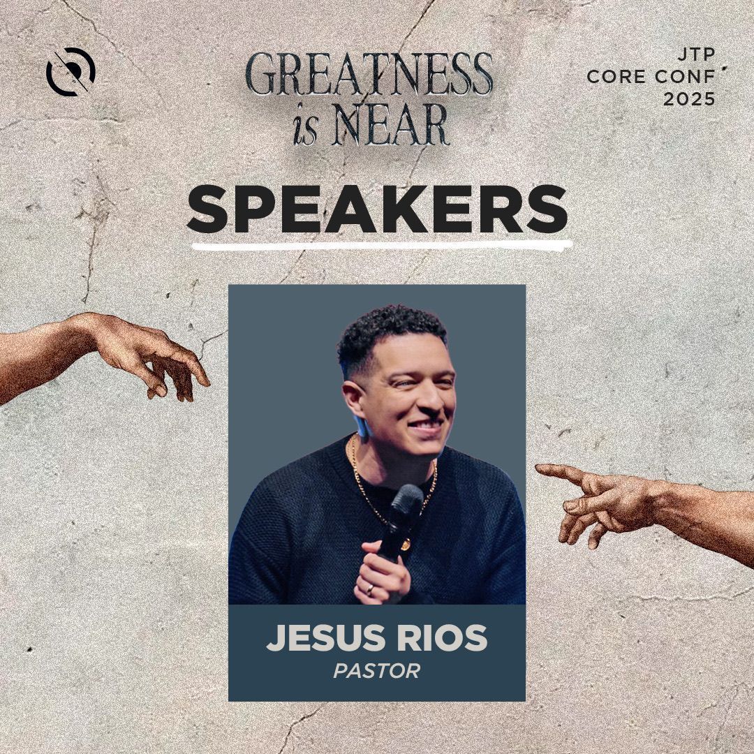 🎉 The secret's out! 🌟 Guess who's returning for Core Conference 2025? Pastor Jesus Rios! 🙌 
Mark your calendars for March 6-9, 2025, and stay tuned – tickets go on sale this October! 📅✨

🔥GREATNESS IS NEAR🔥 

#CoreConf25 #JTPCore #SaveTheDate