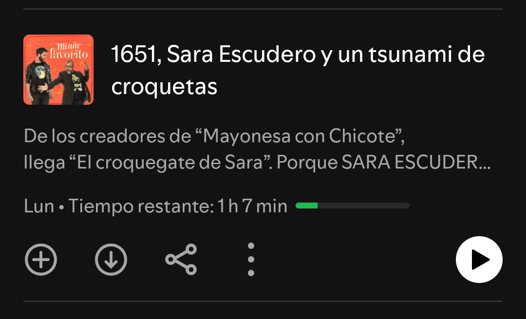 Seguimos con atención el #podiumgate. Ahora algunos programas como <a href="/mianofavorito/">Mi Año Favorito</a> vuelven a estar online, pero con fechas de publicación recientes y lo mas sorprendente: este episodio que comencé a escuchar en su día, marca el punto en el que me quedé. Luego no es una resubida 🤔