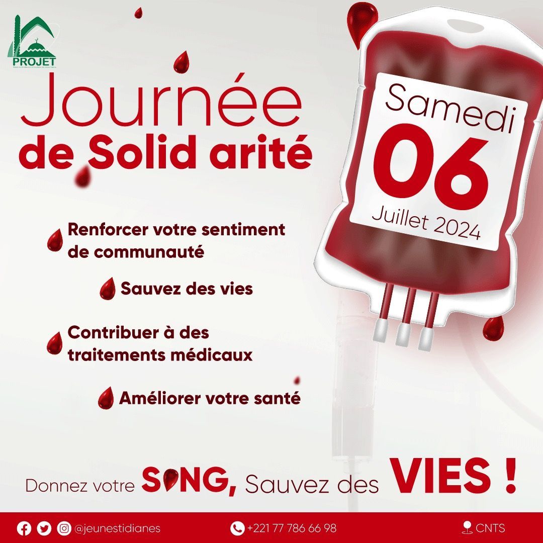 jeunestidianes's tweet photo. Appel à la solidarité : donnez votre sang, sauvez des vies !
Chaque jour des milliers de vies sont sauvées grâce à des donneurs de sang bénévoles. 
Rejoignez-nous et faites un don de sang, chaque don compte ! https://t.co/gfwdsJXvN8