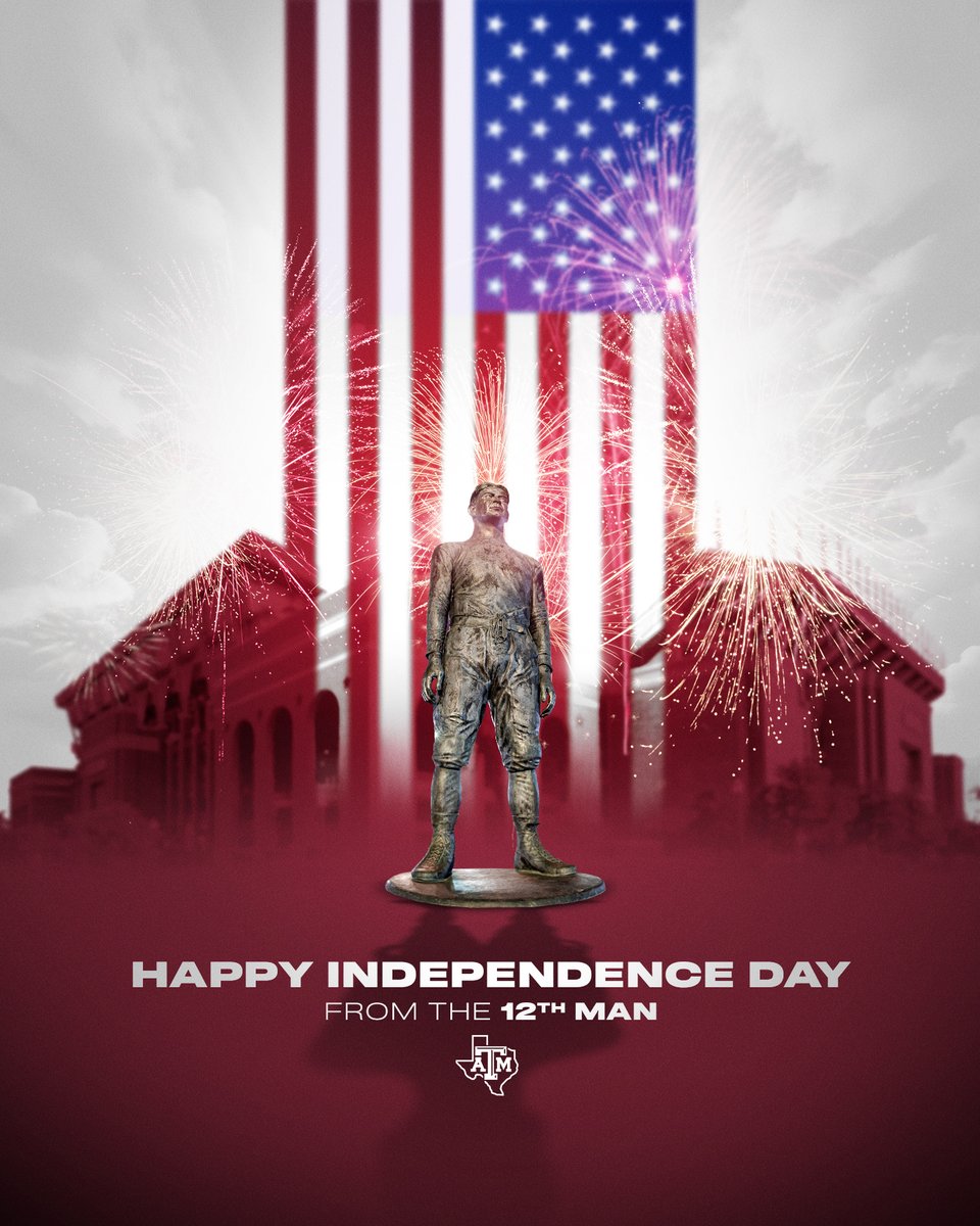 Happy Fourth of July, Aggies🇺🇸

#GigEm