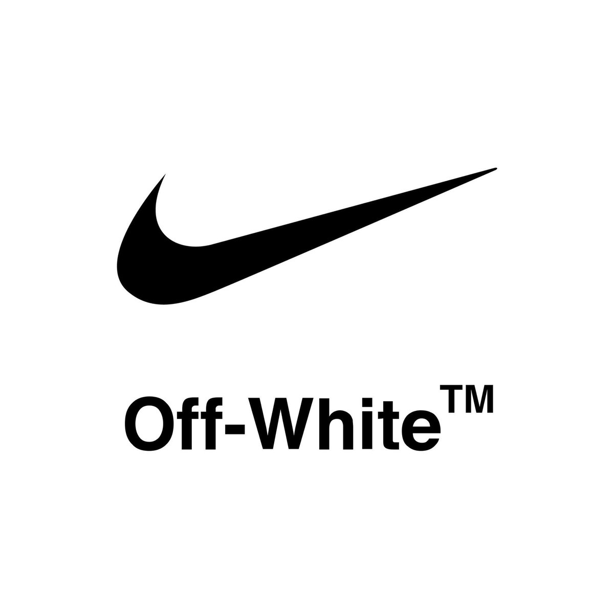 nike swoosh x off white