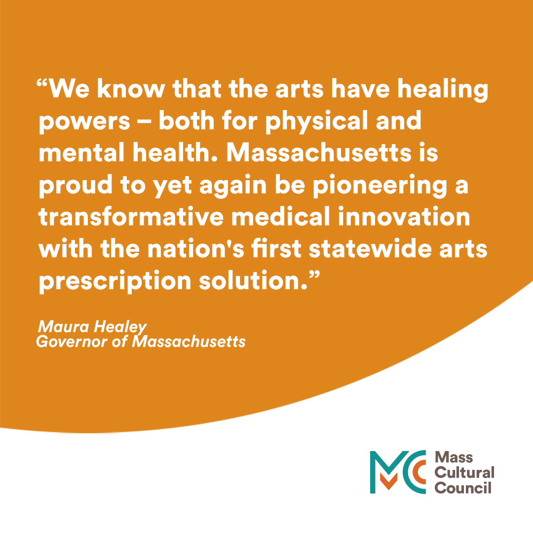 Mass Cultural Council (@masscultural) on Twitter photo .<a href="/Art__Pharmacy/">Art Pharmacy</a> and <a href="/masscultural/">Mass Cultural Council</a> have launched the nation’s 1st statewide #SocialPrescribing solution in Massachusetts. With this launch, the arts become a recognized healthcare solution. #PowerOfCulture #CultureRx massculturalcouncil.org/blog/introduci… .<a href="/Art__Pharmacy/">Art Pharmacy</a> and <a href="/masscultural/">Mass Cultural Council</a> have launched the nation’s 1st statewide #SocialPrescribing solution in Massachusetts. With this launch, the arts become a recognized healthcare solution. #PowerOfCulture #CultureRx massculturalcouncil.org/blog/introduci…